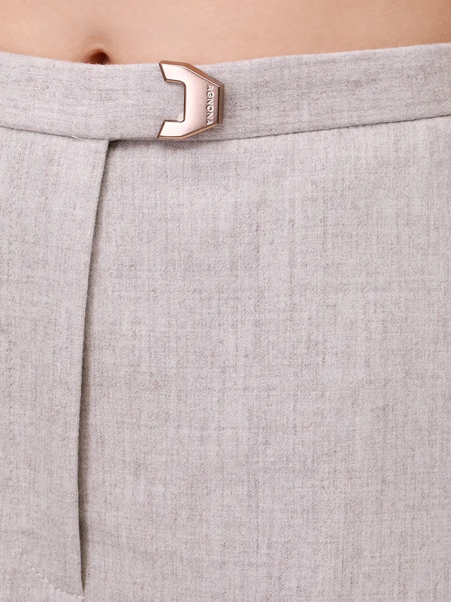 Брюки шерстяные