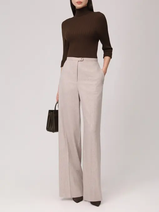 Брюки шерстяные AGNONA