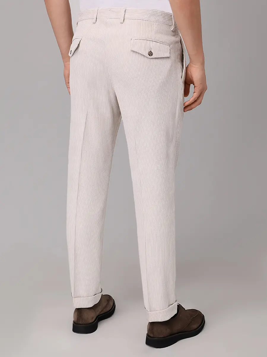 Брюки однотонные