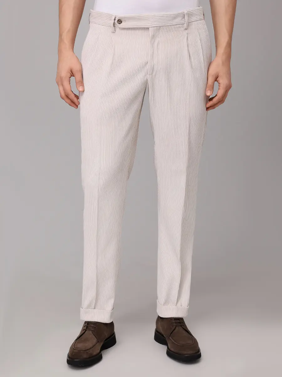 Брюки однотонные