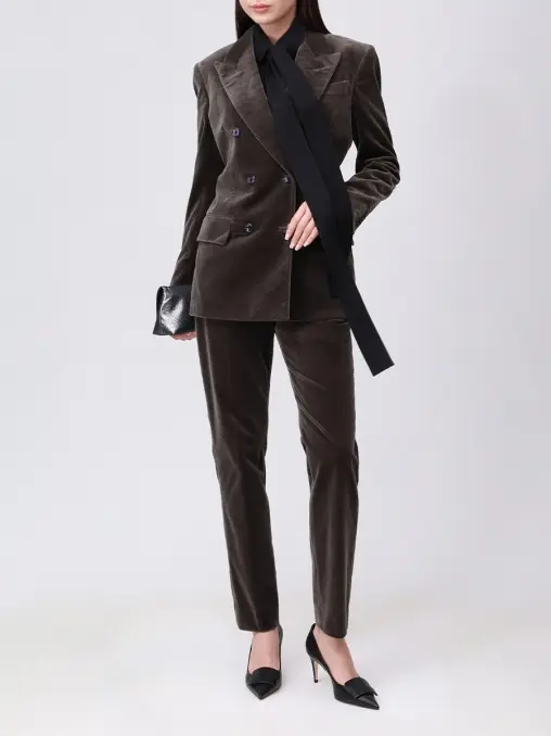 Брюки хлопковые TOM FORD