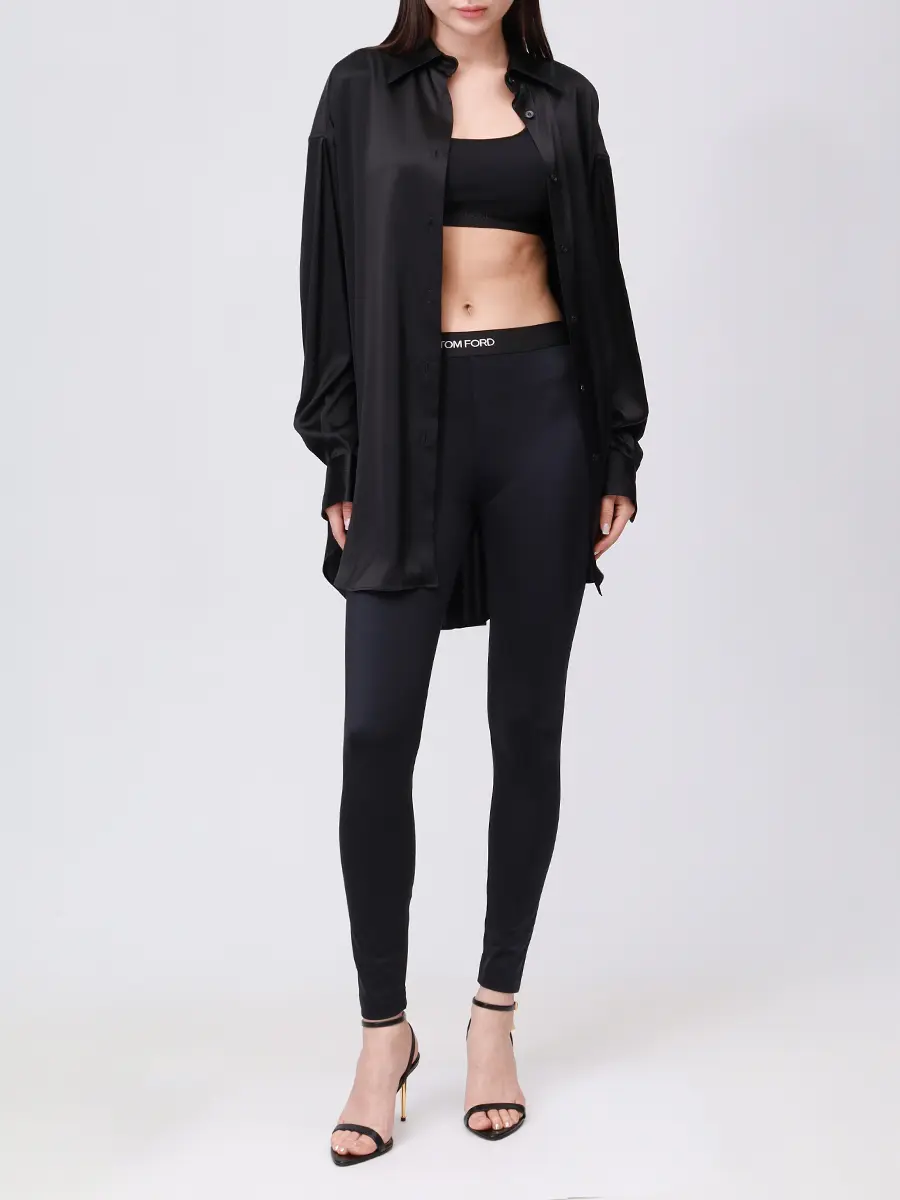 Блуза шелковая