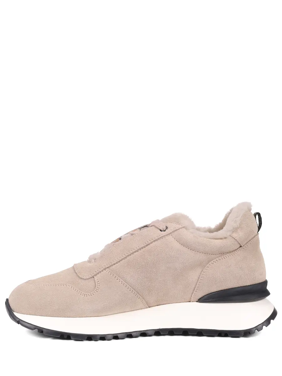 Кроссовки замшевые на меху