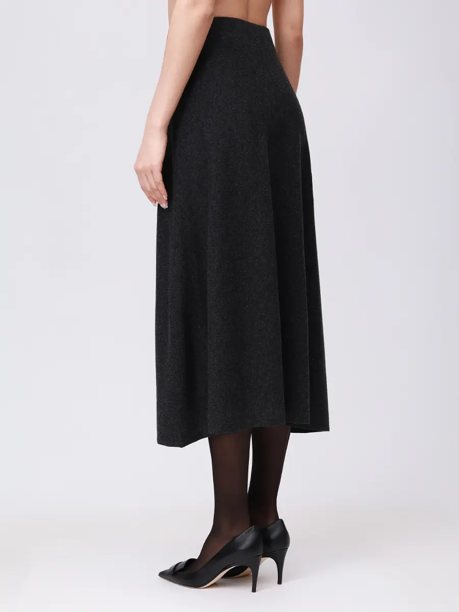 Юбка из шерсти и вискозы