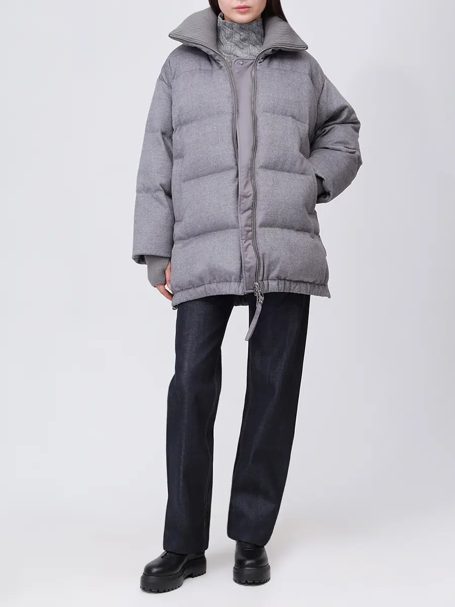 Пуховик стеганый