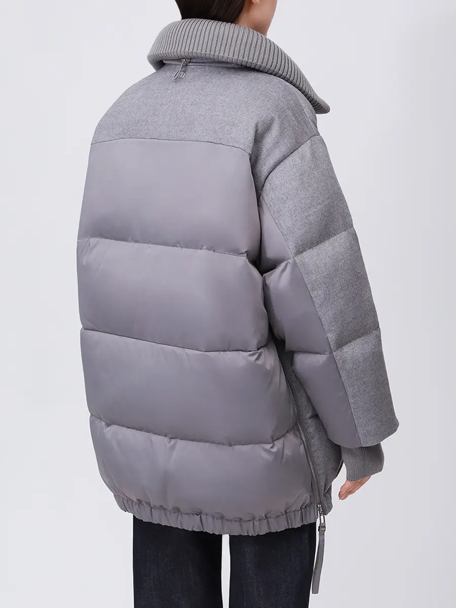 Пуховик стеганый