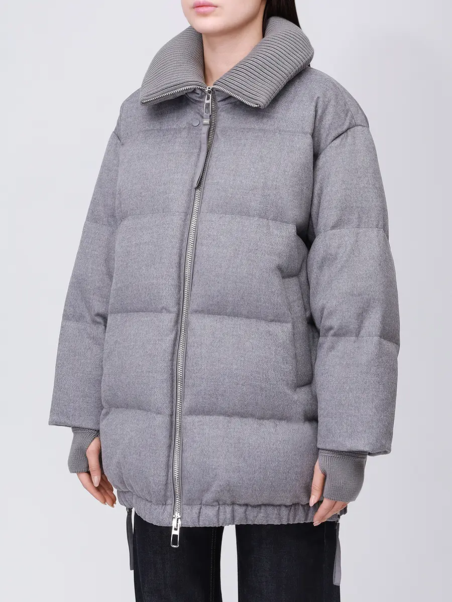 Пуховик стеганый