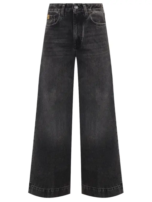 Джинсы-клеш хлопковые JACOB COHEN