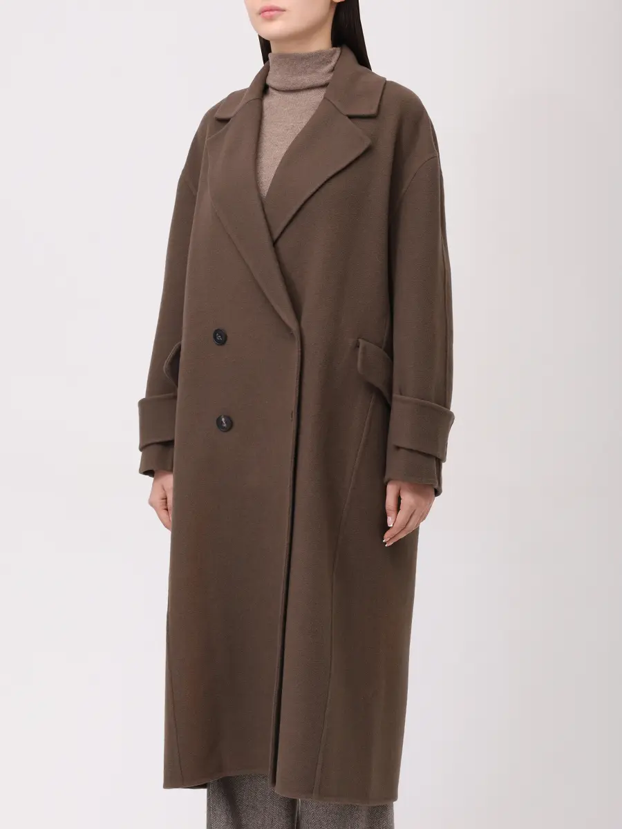 Пальто шерстяное