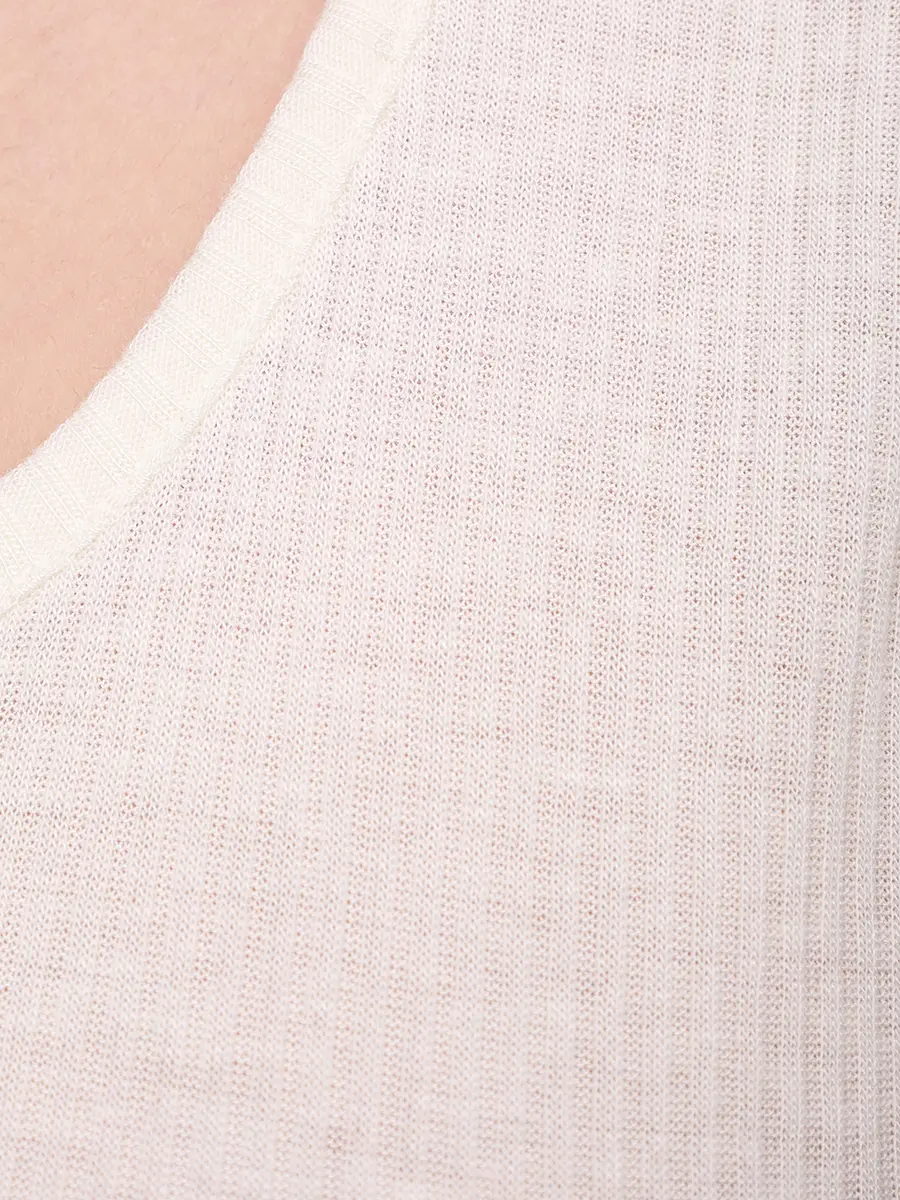 Майка из вискозы и шерсти