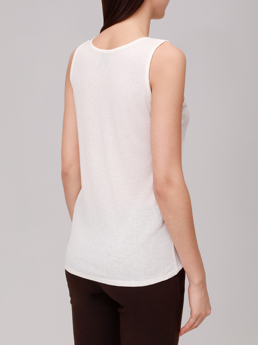 Майка из вискозы и шерсти