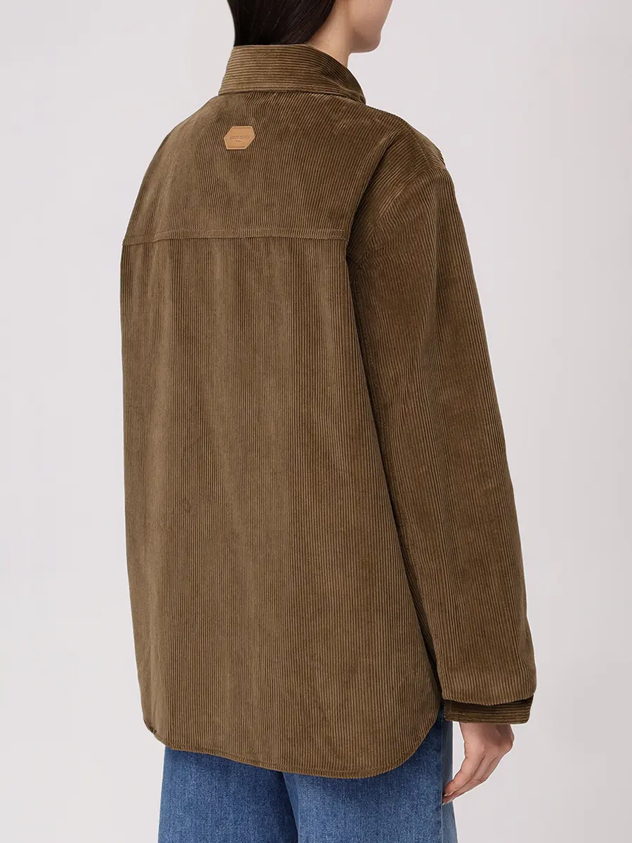 Рубашка вельветовая