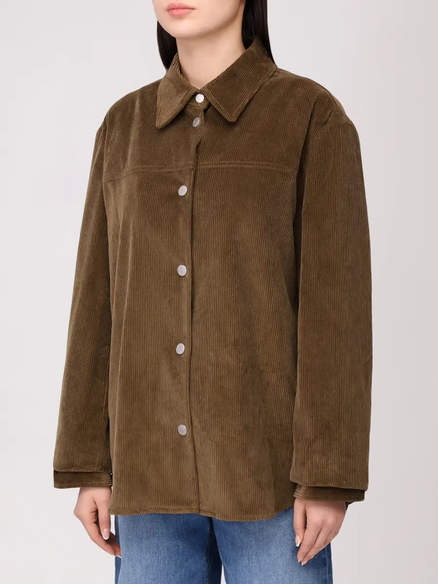 Рубашка вельветовая