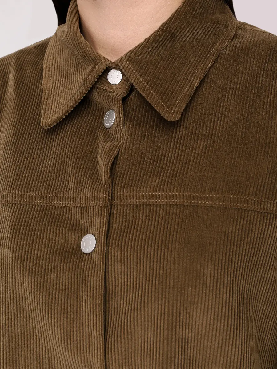 Рубашка вельветовая
