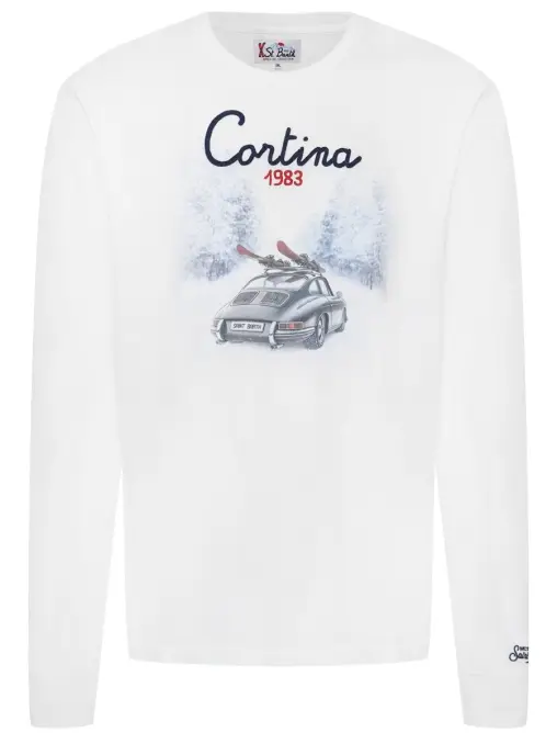 Лонгслив хлопковый MC2 SAINT BARTH