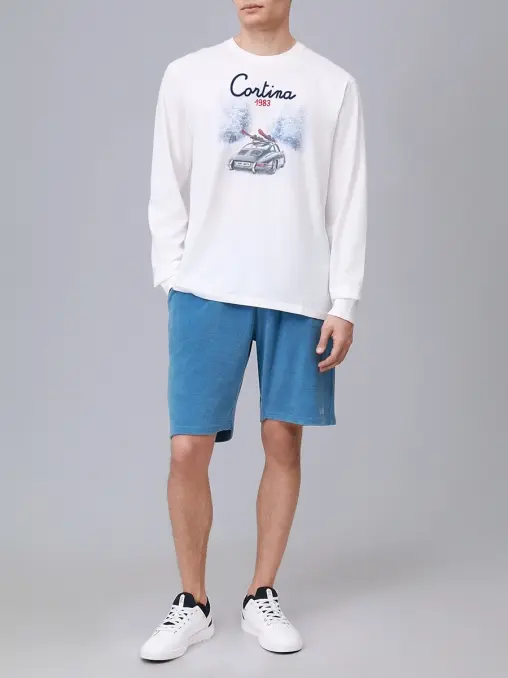 Лонгслив хлопковый MC2 SAINT BARTH