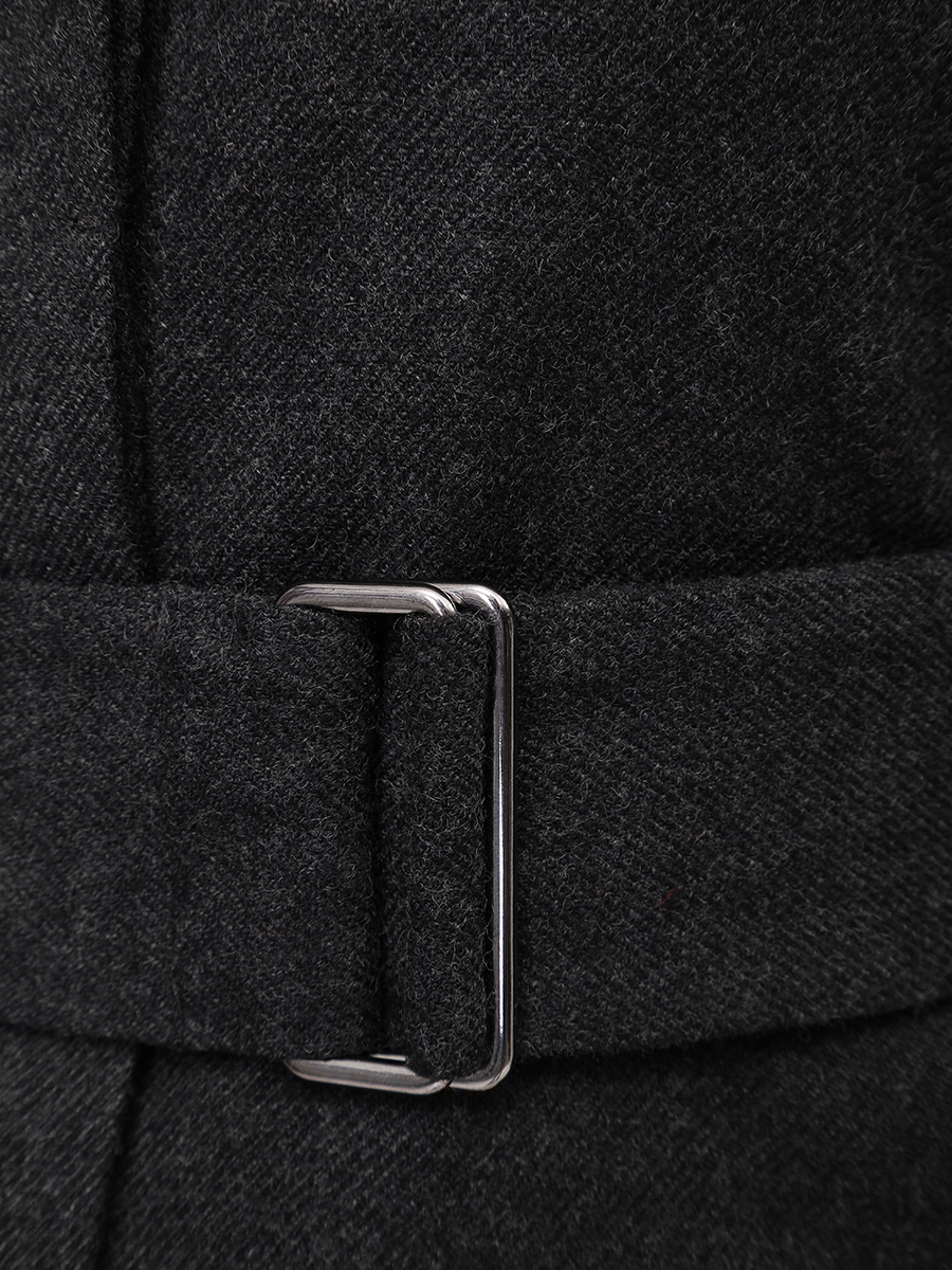 Платье из вискозы и шерсти