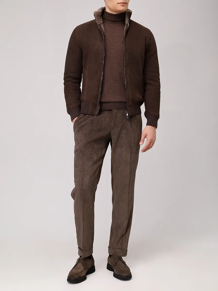 Водолазка из шерсти и шелка