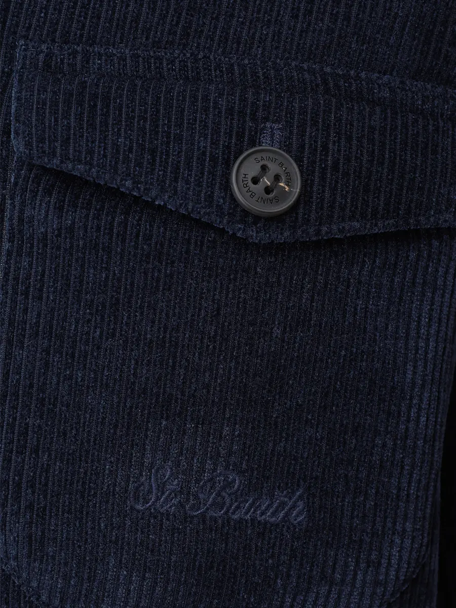 Куртка вельветовая на меху