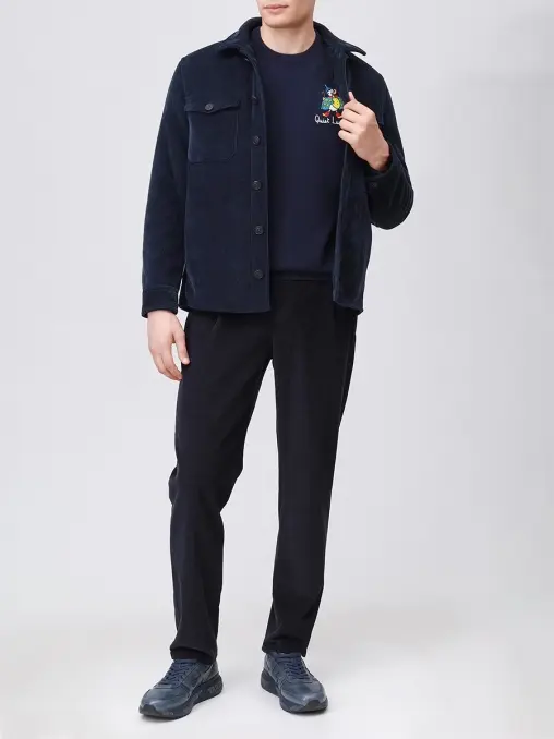 Куртка вельветовая на меху MC2 SAINT BARTH