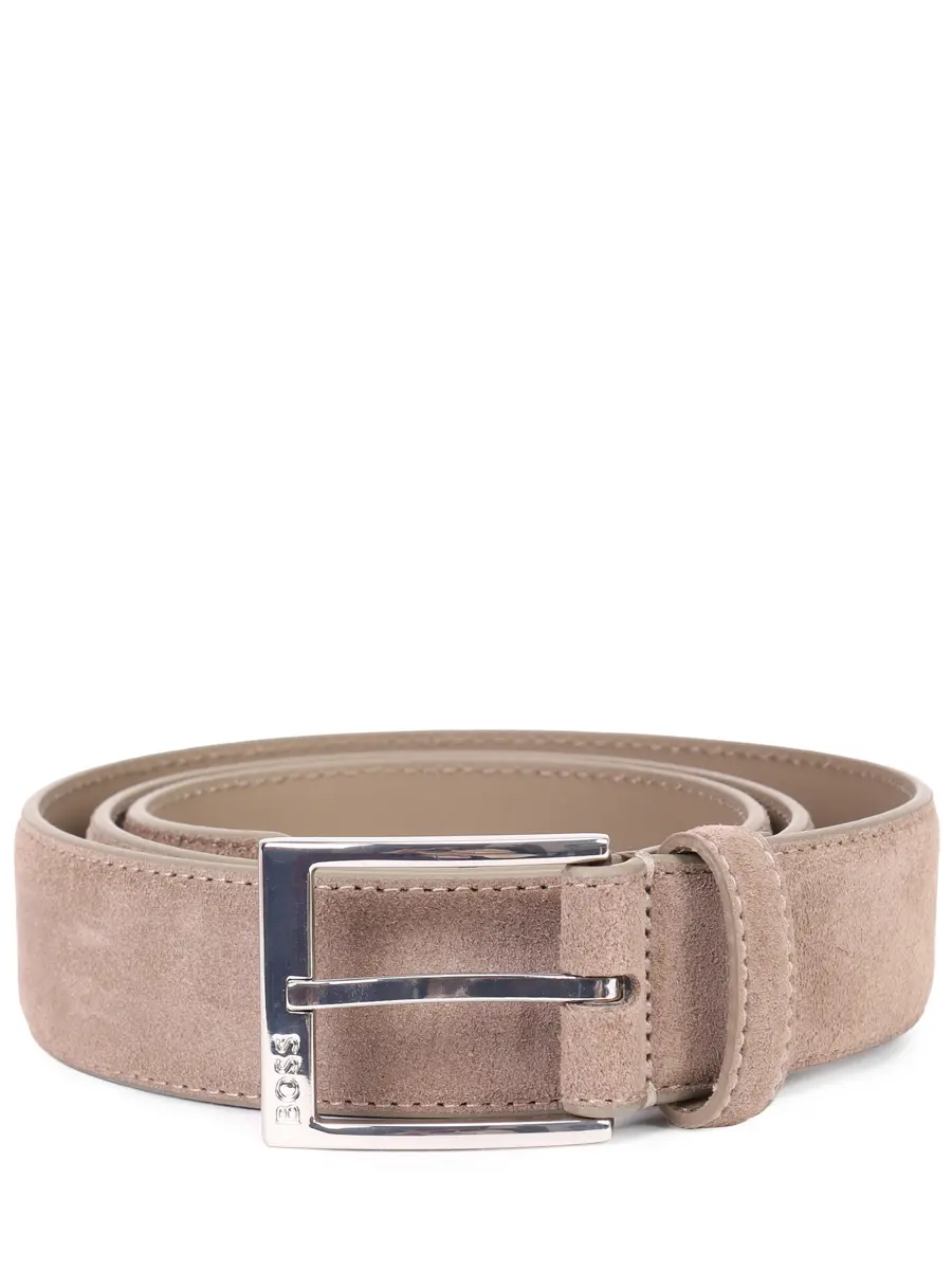 Ремень замшевый