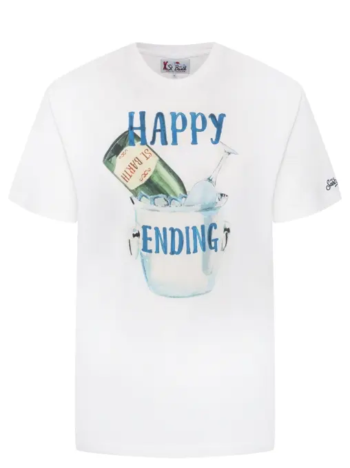 Футболка хлопковая MC2 SAINT BARTH