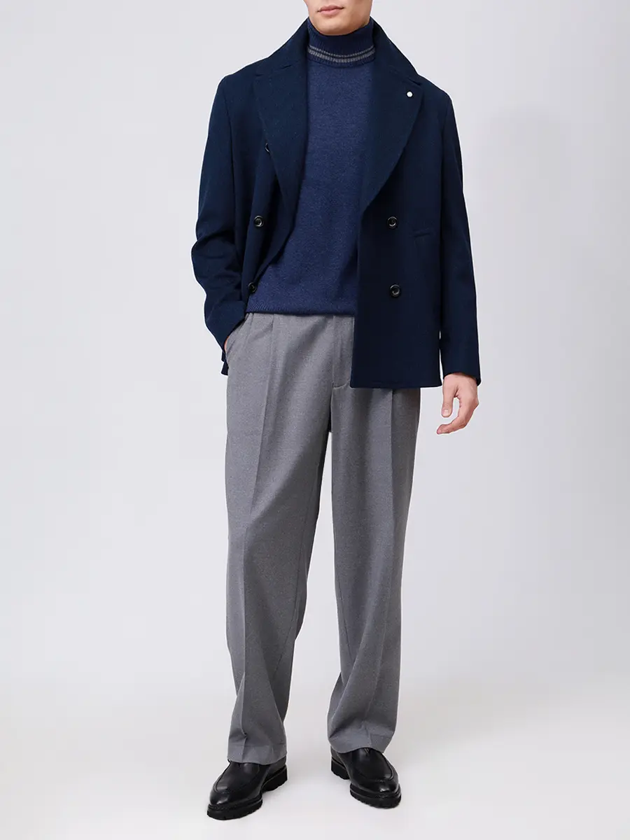 Брюки Loose Fit шерстяные