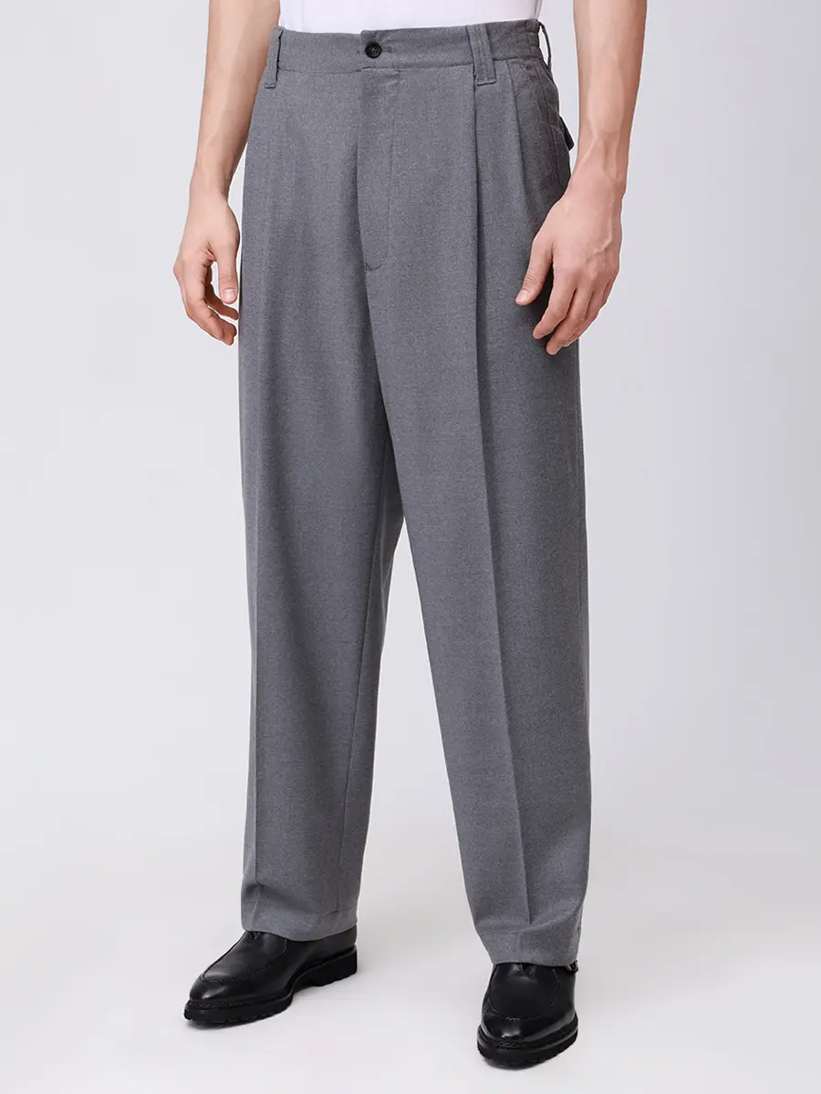 Брюки Loose Fit шерстяные