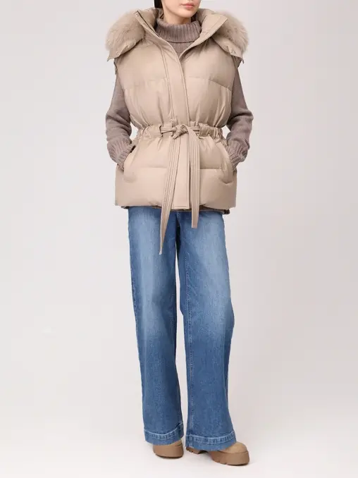 Жилет стеганый YVES SALOMON