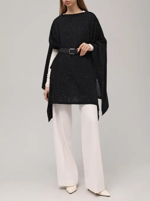 Пончо шерстяное FREE AGE