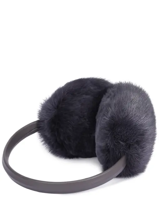 Наушники из меха кролика YVES SALOMON