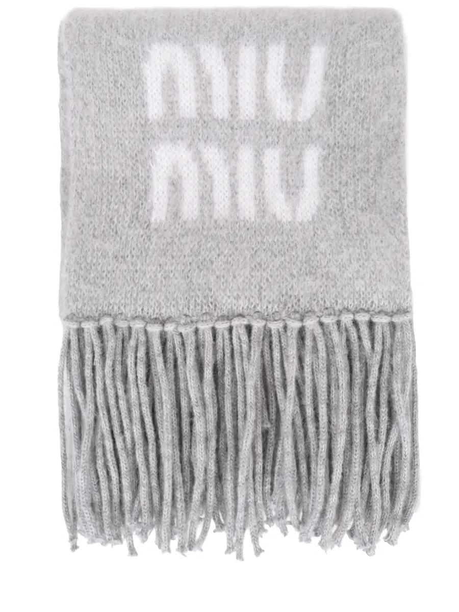 Шарф из мохера