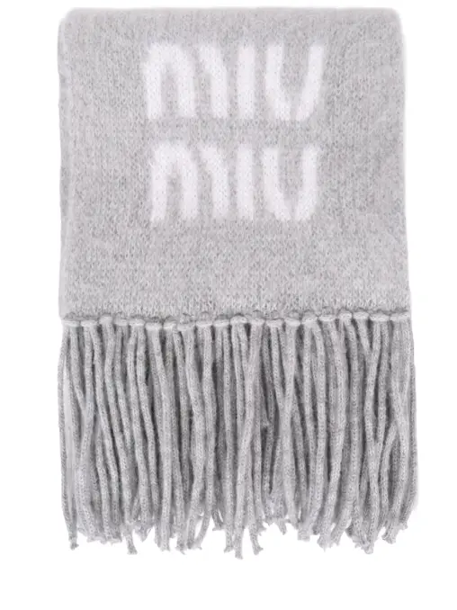 Шарф из мохера MIU MIU
