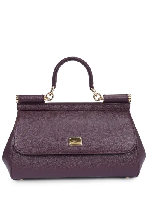 Сумка кожаная Sicily DOLCE & GABBANA