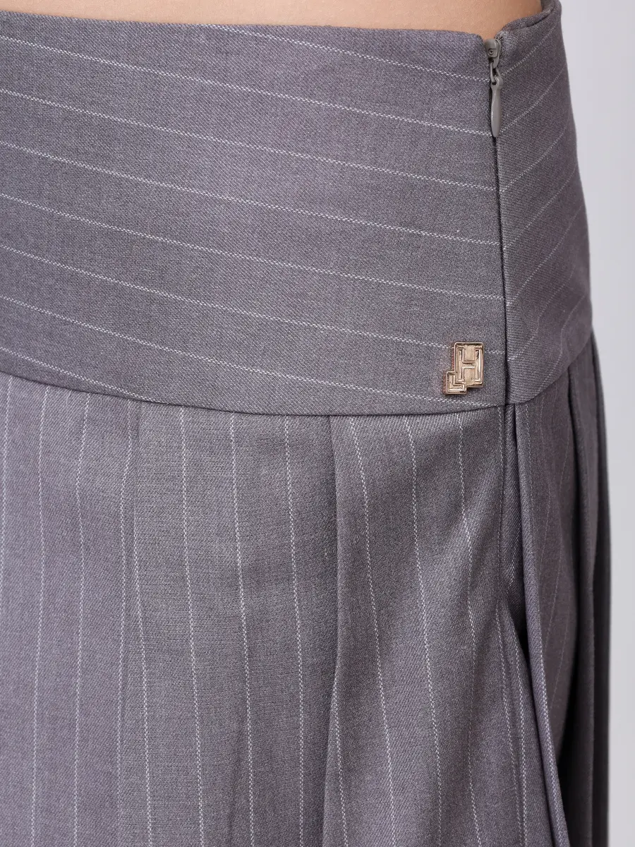 Юбка в полоску