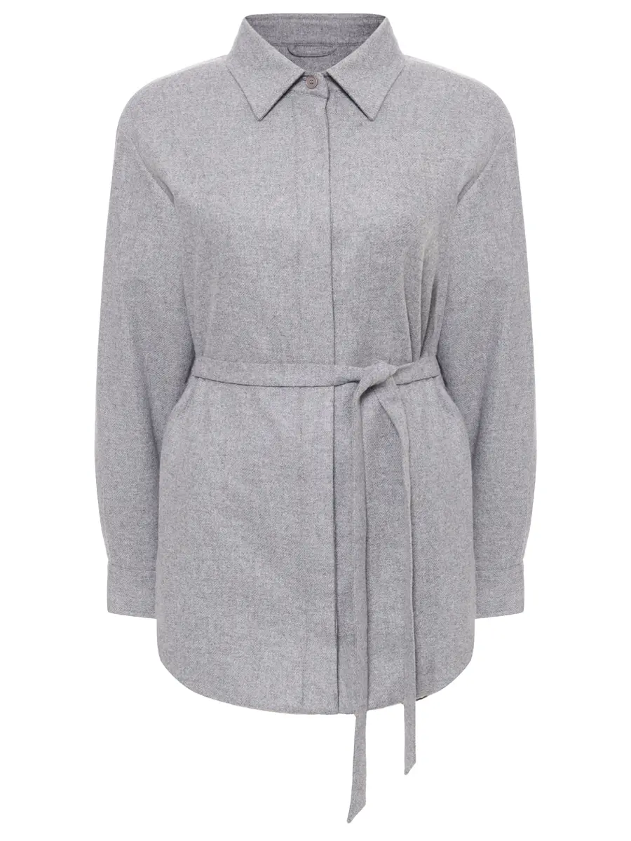 Полупальто шерстяное