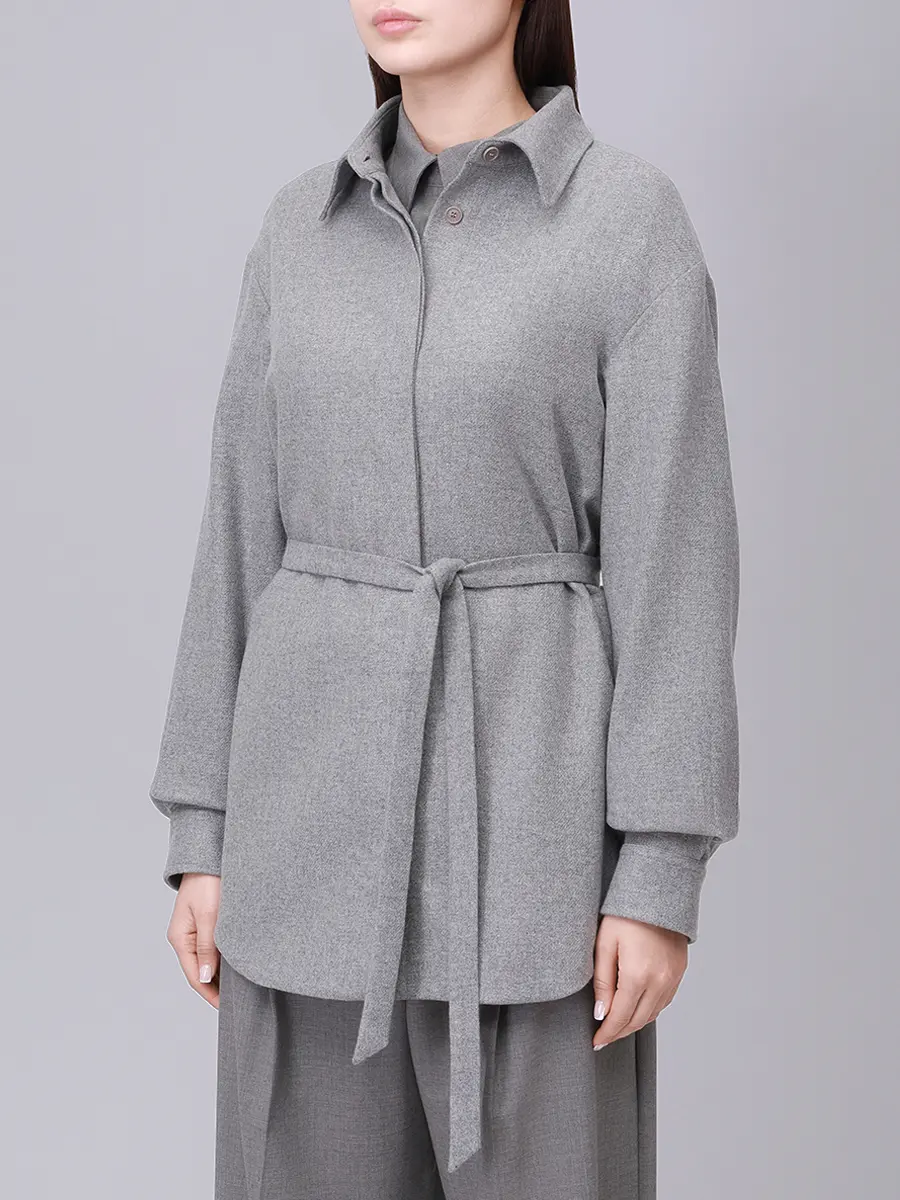 Полупальто шерстяное