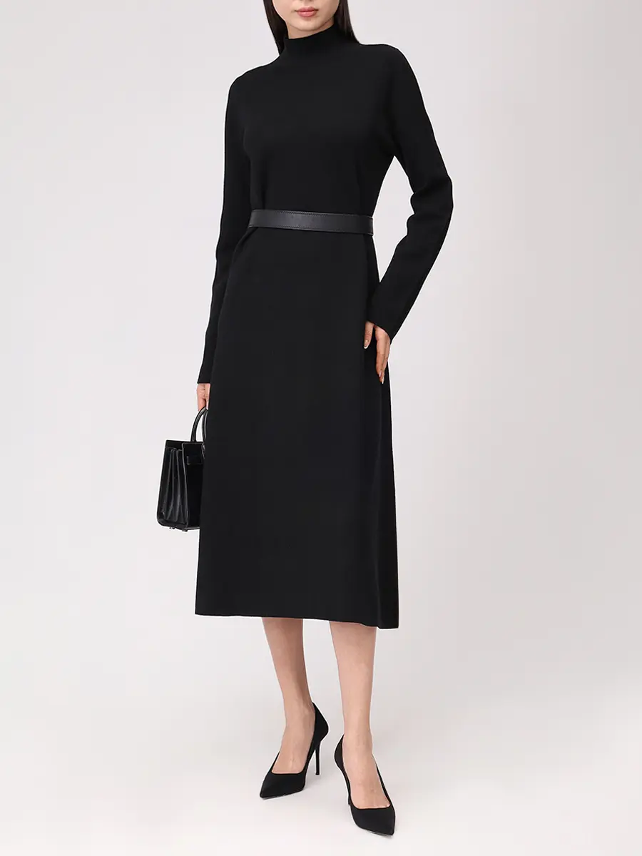 Платье шерстяное