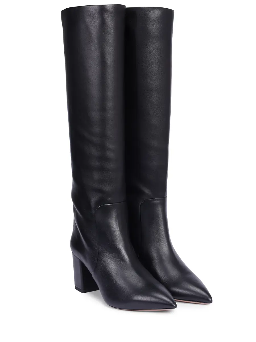 Сапоги кожаные