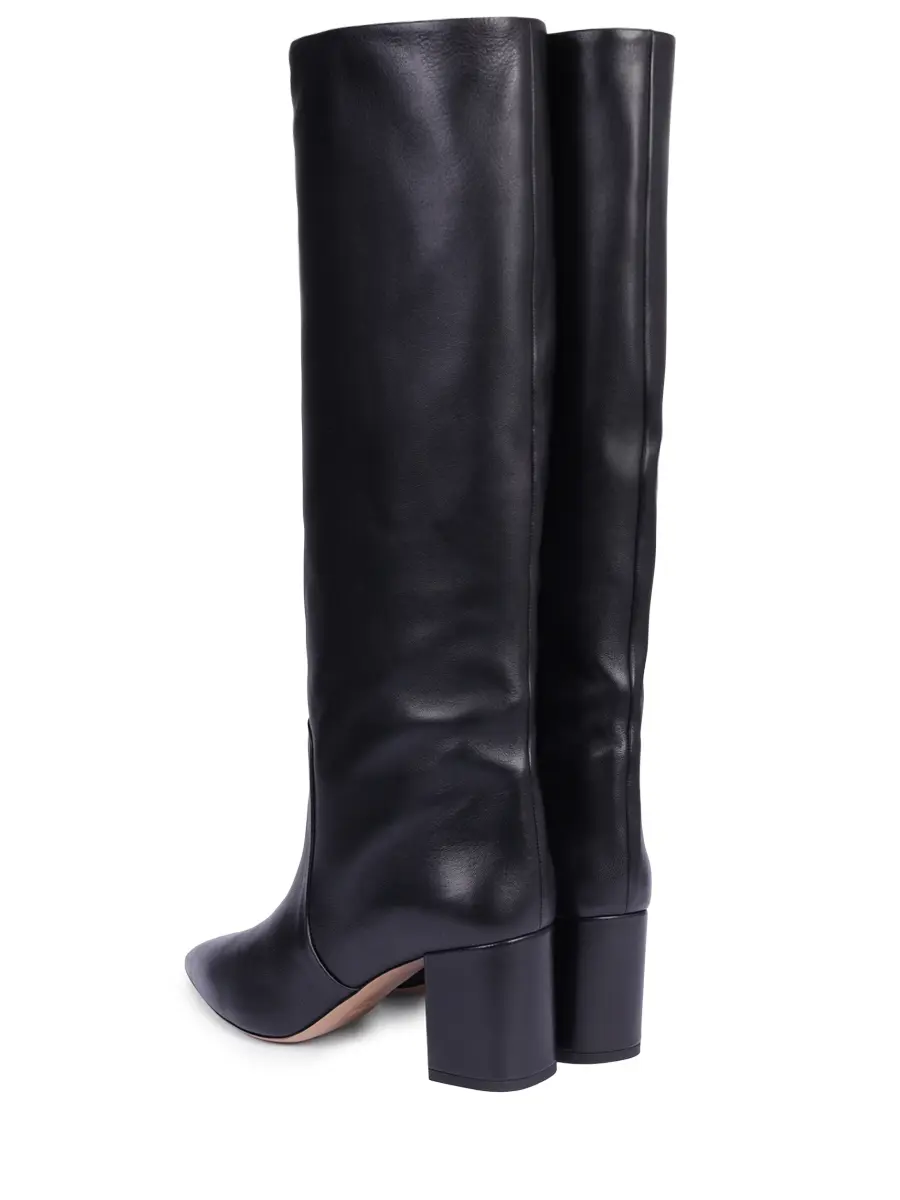 Сапоги кожаные