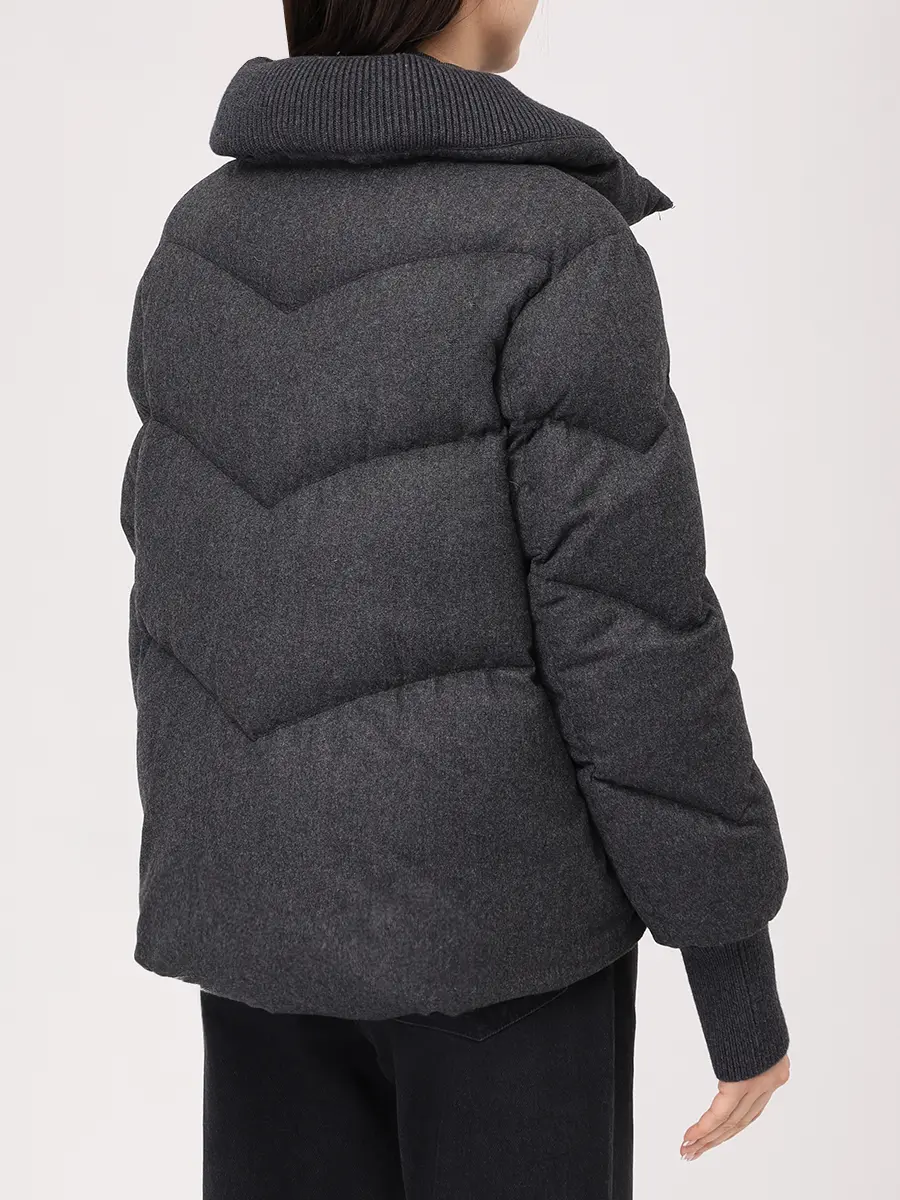 Пуховик стеганый