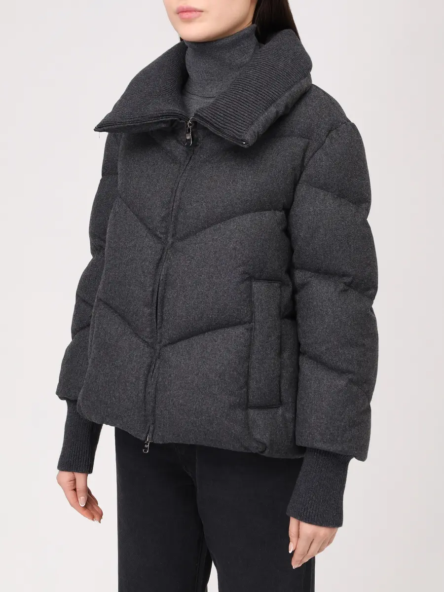 Пуховик стеганый