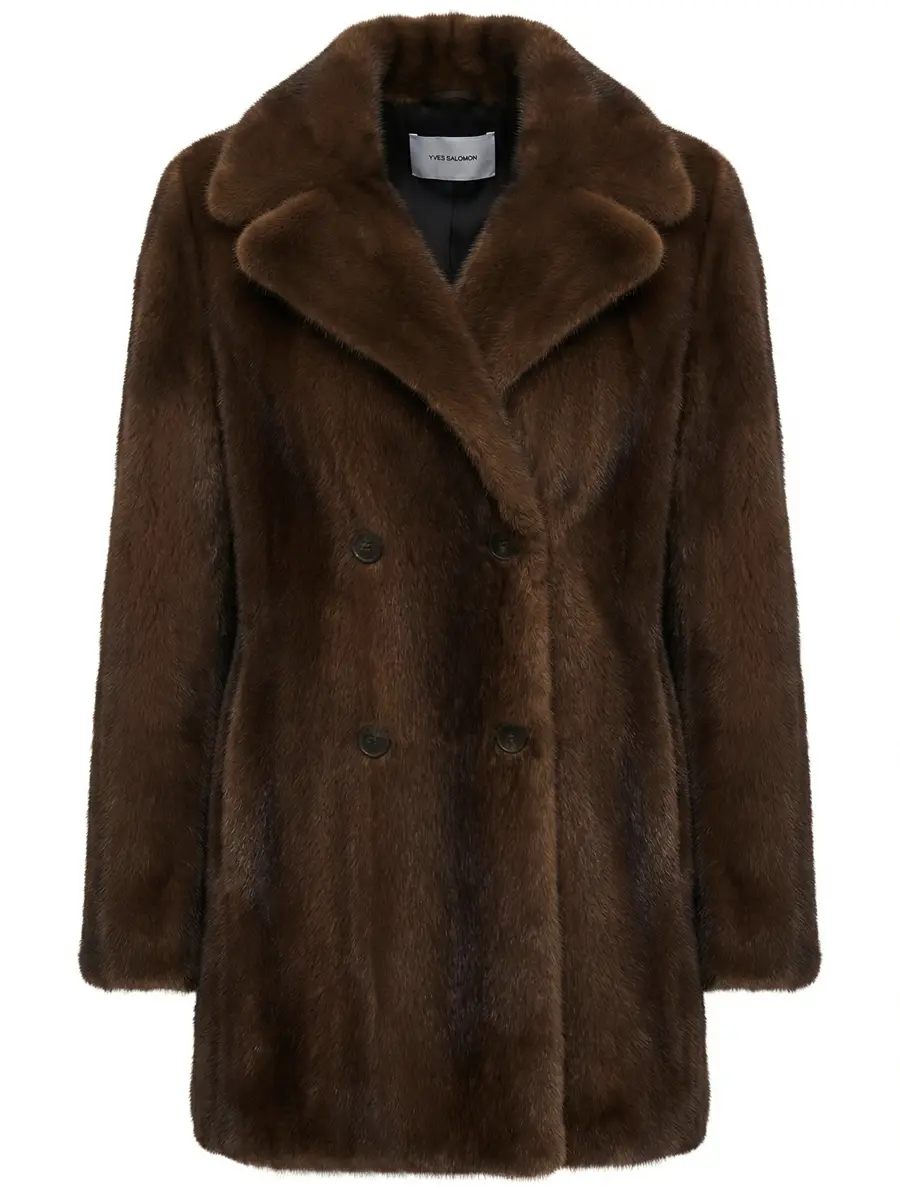 Полушубок норковый