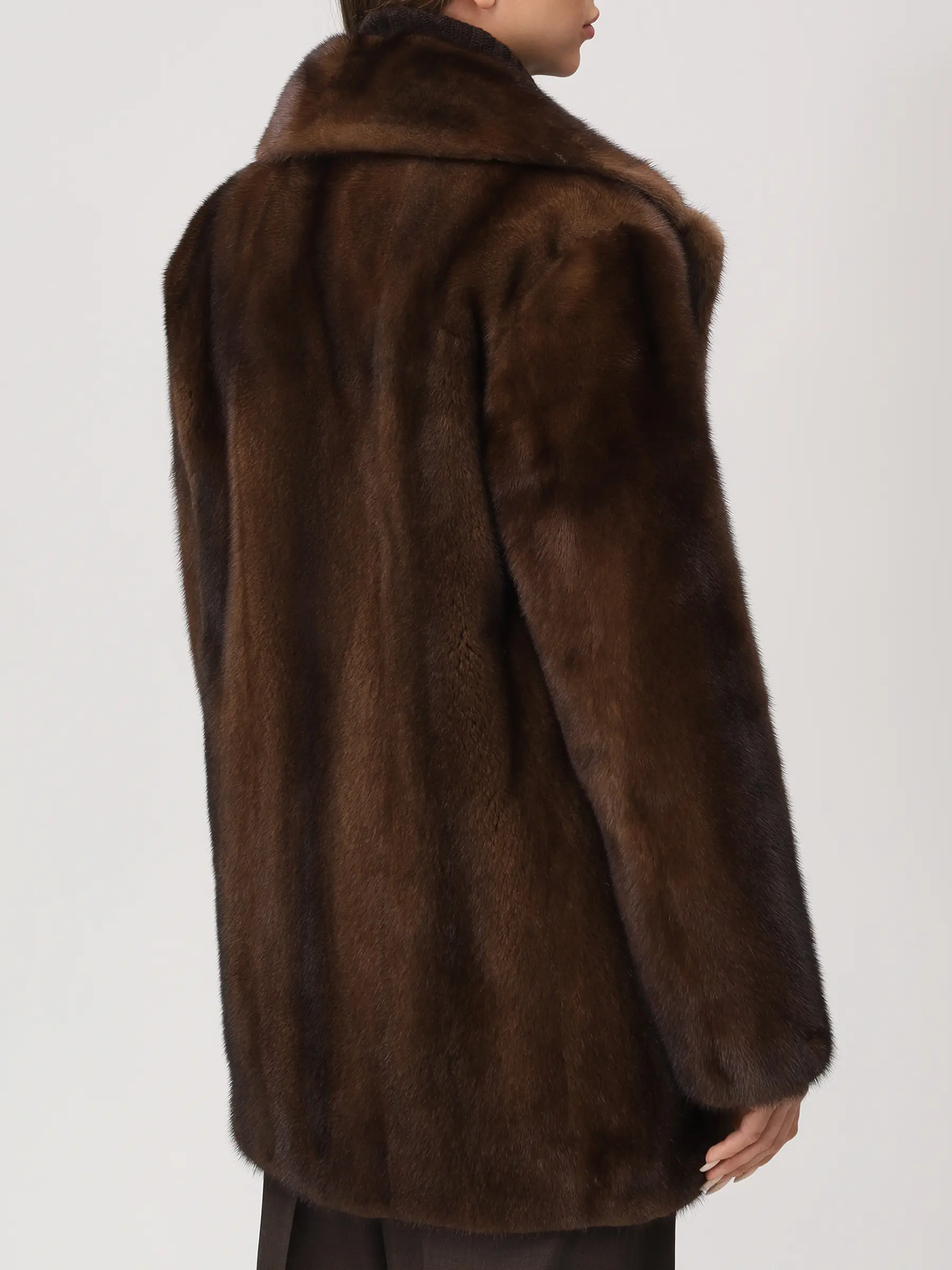 Полушубок норковый