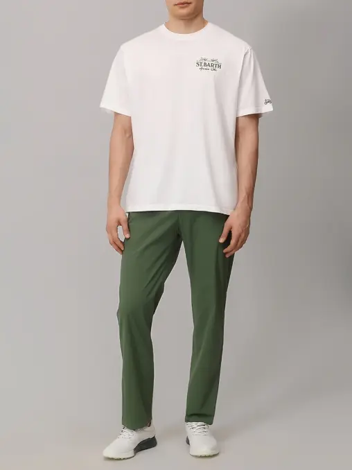 Футболка хлопковая MC2 SAINT BARTH