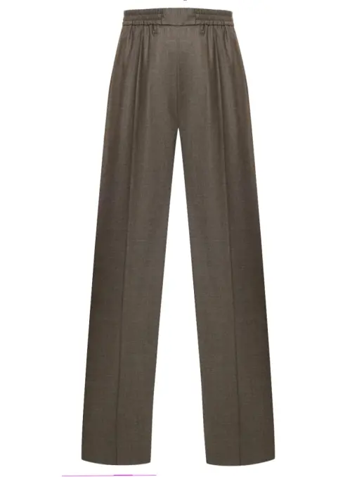 Брюки шерстяные YVES SALOMON