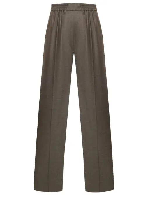 Брюки шерстяные YVES SALOMON