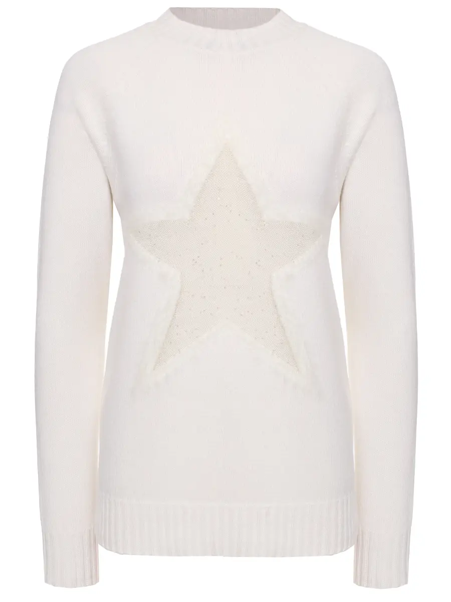 Джемпер из шерсти и ангоры