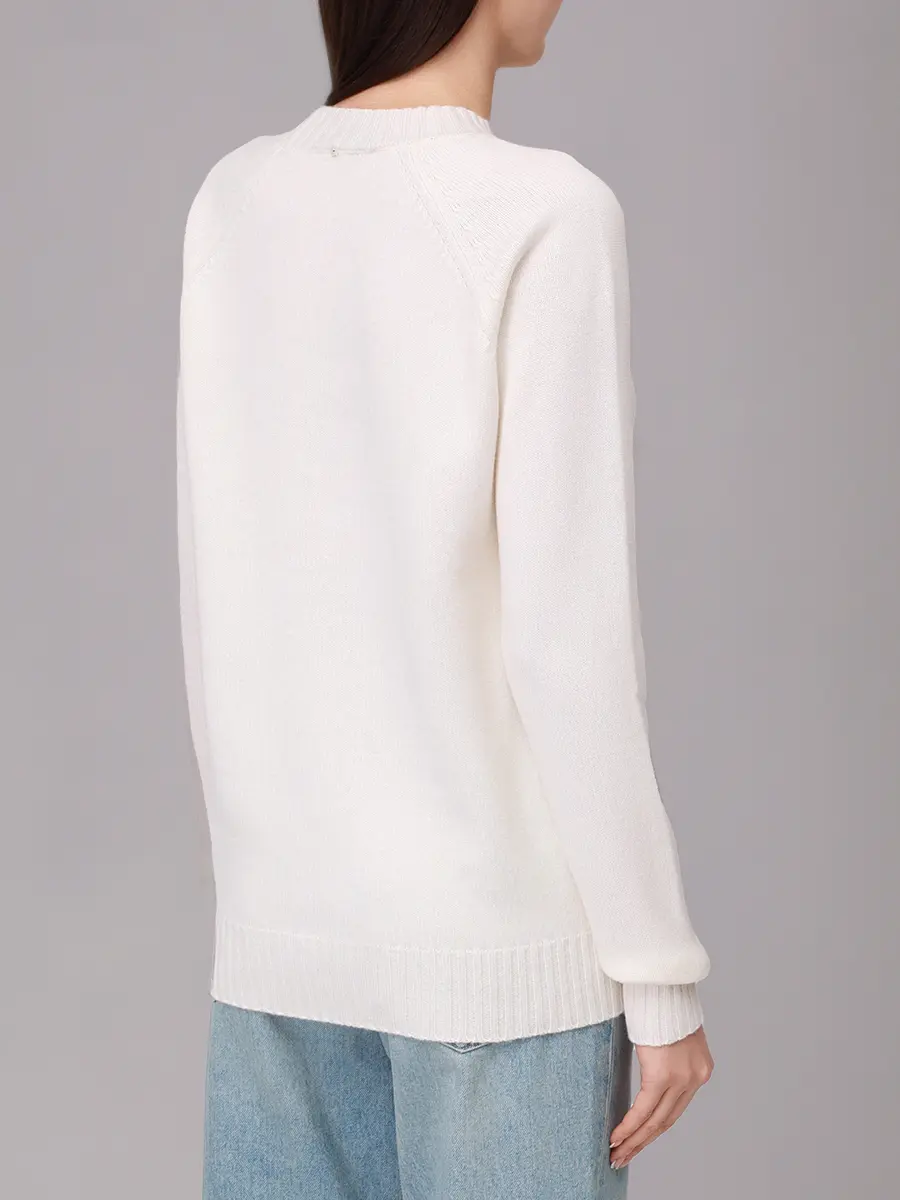 Джемпер из шерсти и ангоры