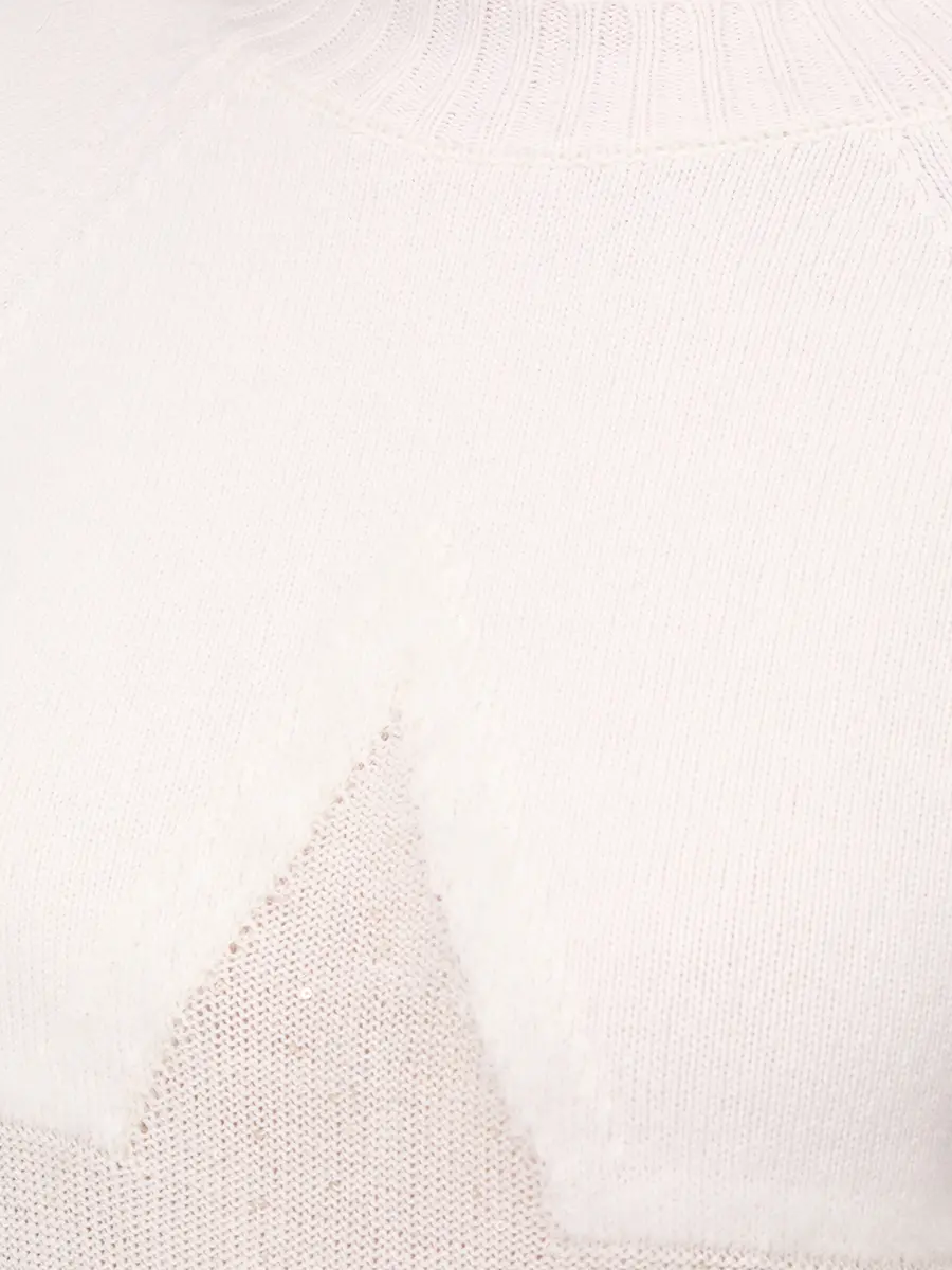 Джемпер из шерсти и ангоры